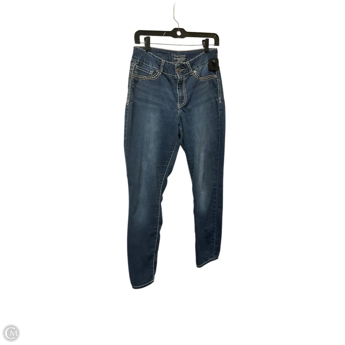 Jeans Boot Cut By Maurices In Blue Denim, Size: M