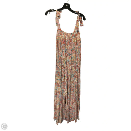 Dress Casual Maxi By Frnch In Multi-colored, Size: L