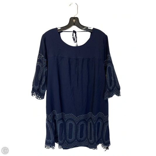 Dress Casual Short By Crown And Ivy In Blue, Size: Xl
