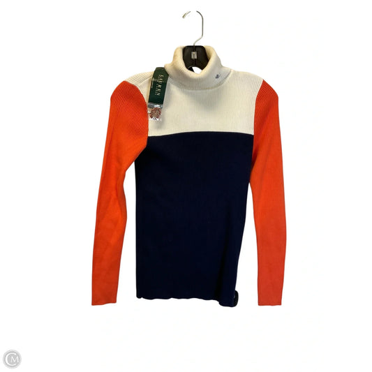 Top Long Sleeve By Lauren By Ralph Lauren In Multi-colored, Size: S