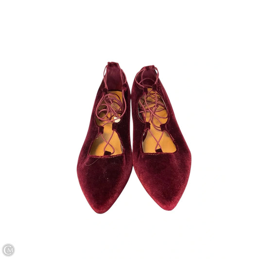 Shoes Flats By Mossimo In Red, Size: 7.5