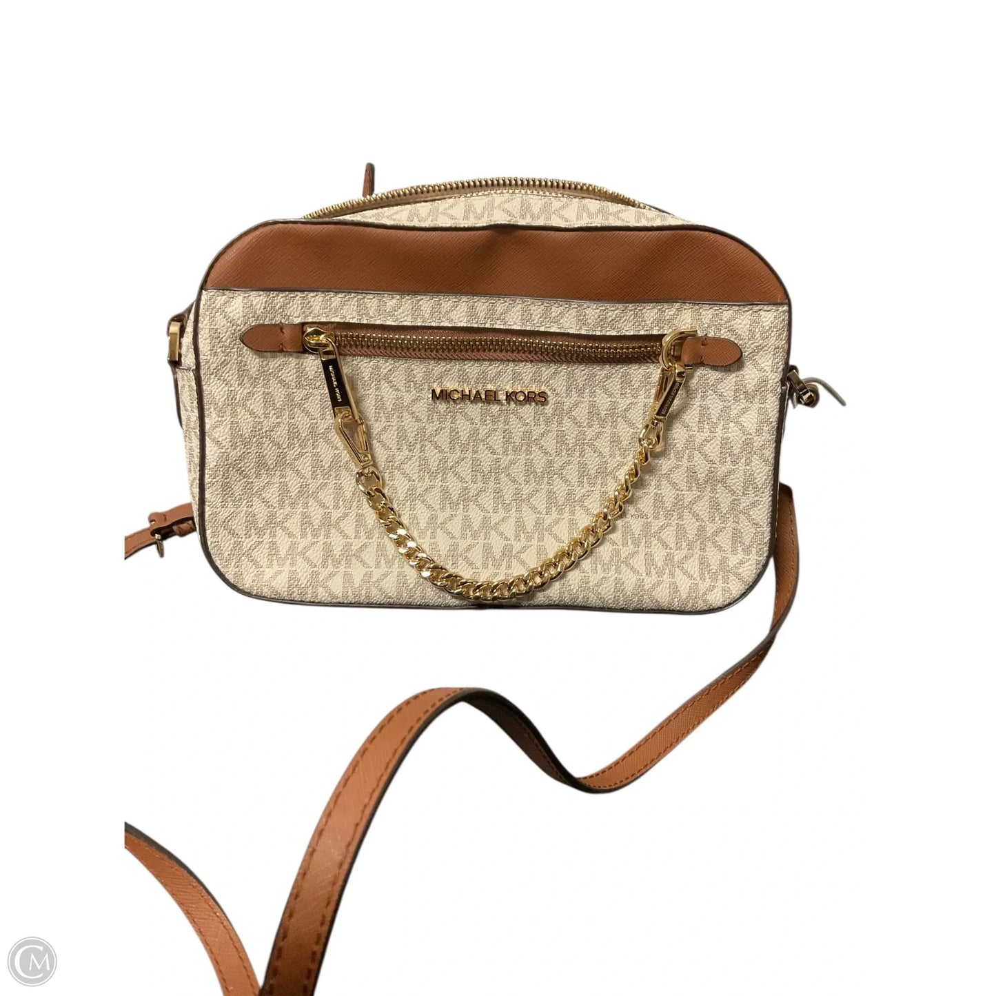 Crossbody Designer By Michael Kors, Size: Small