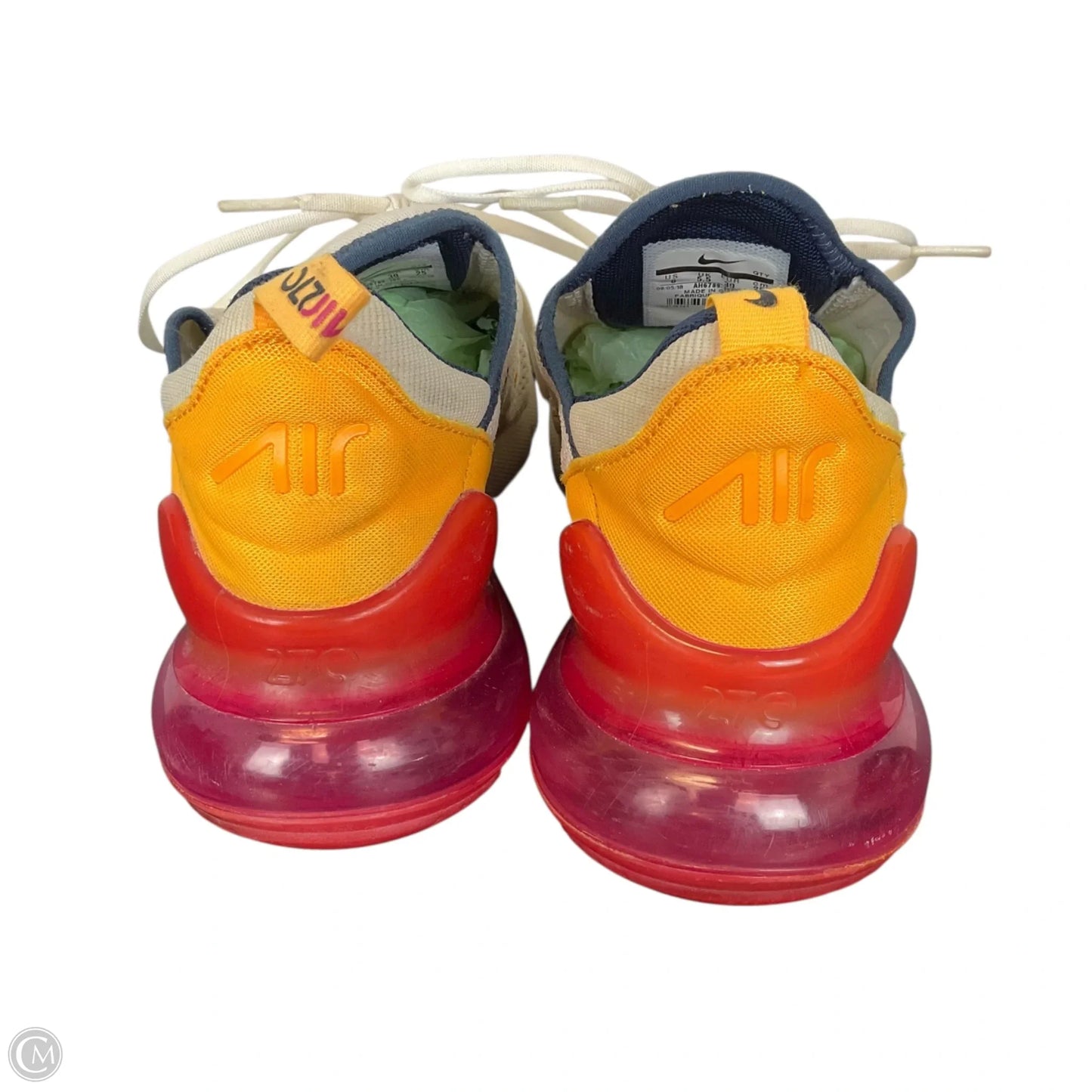 Shoes Athletic By Nike In White, Size: 8