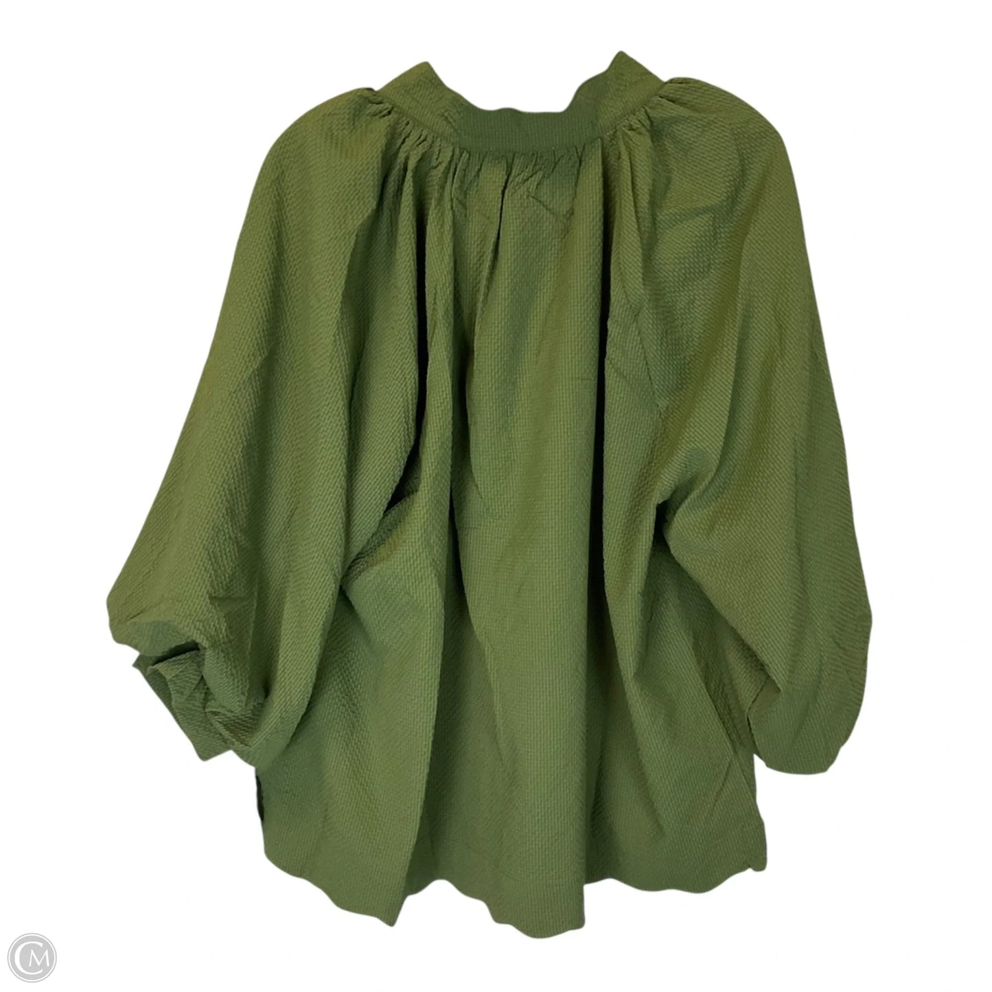 Top Long Sleeve By Umgee In Green, Size: 1X