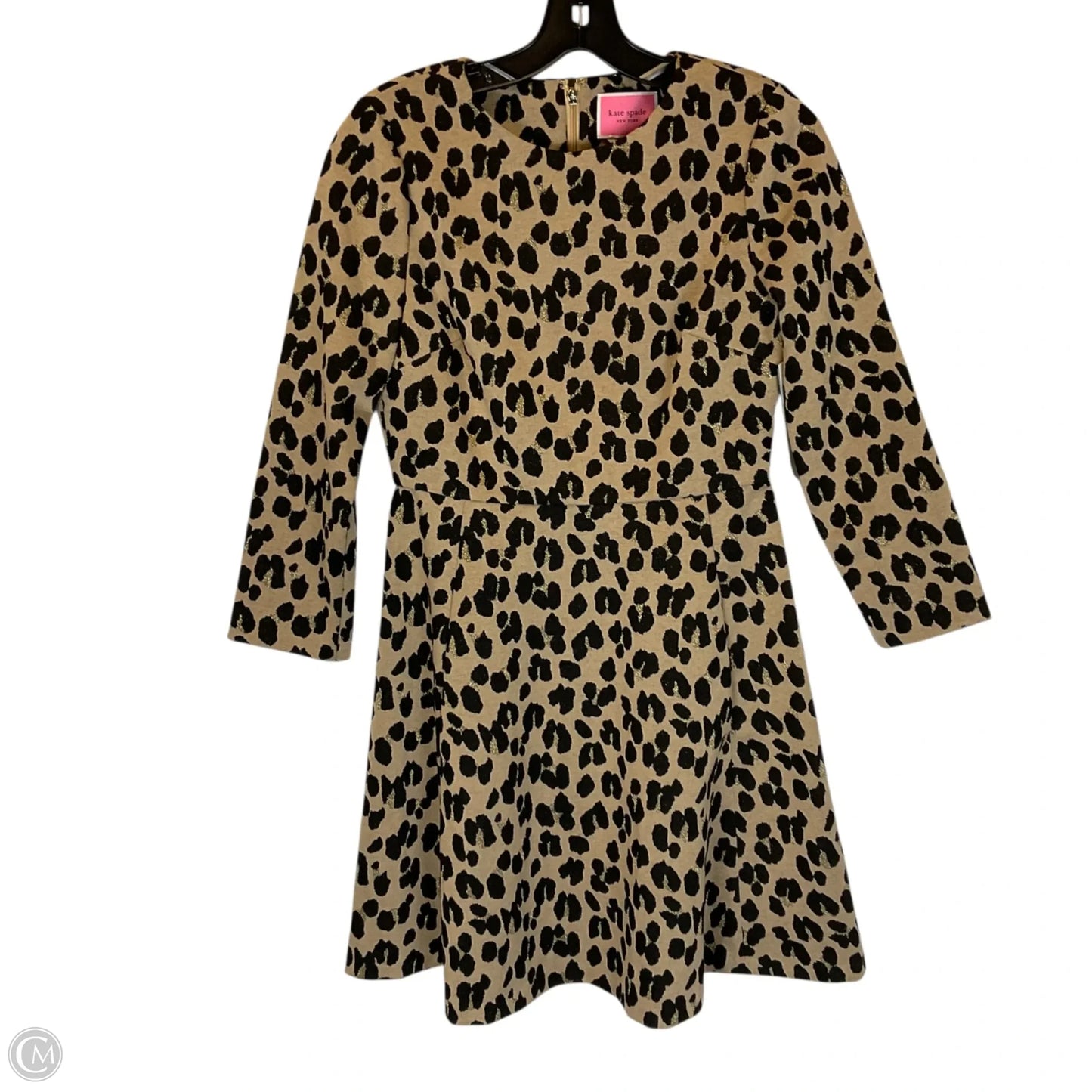 Dress Designer By Kate Spade In Animal Print, Size: 2