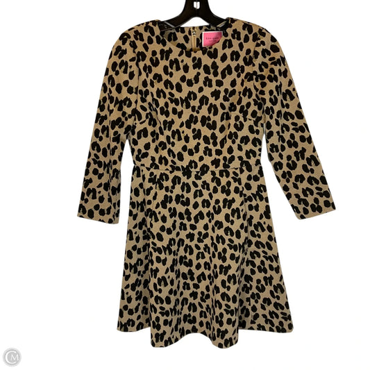 Dress Designer By Kate Spade In Animal Print, Size: 2