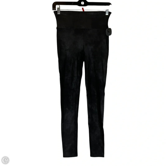 Athletic Leggings By Spanx In Black, Size: M