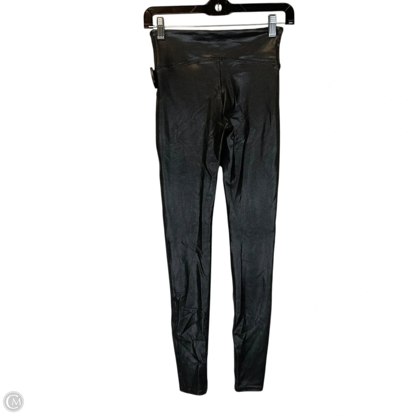 Athletic Leggings By Spanx In Grey, Size: S