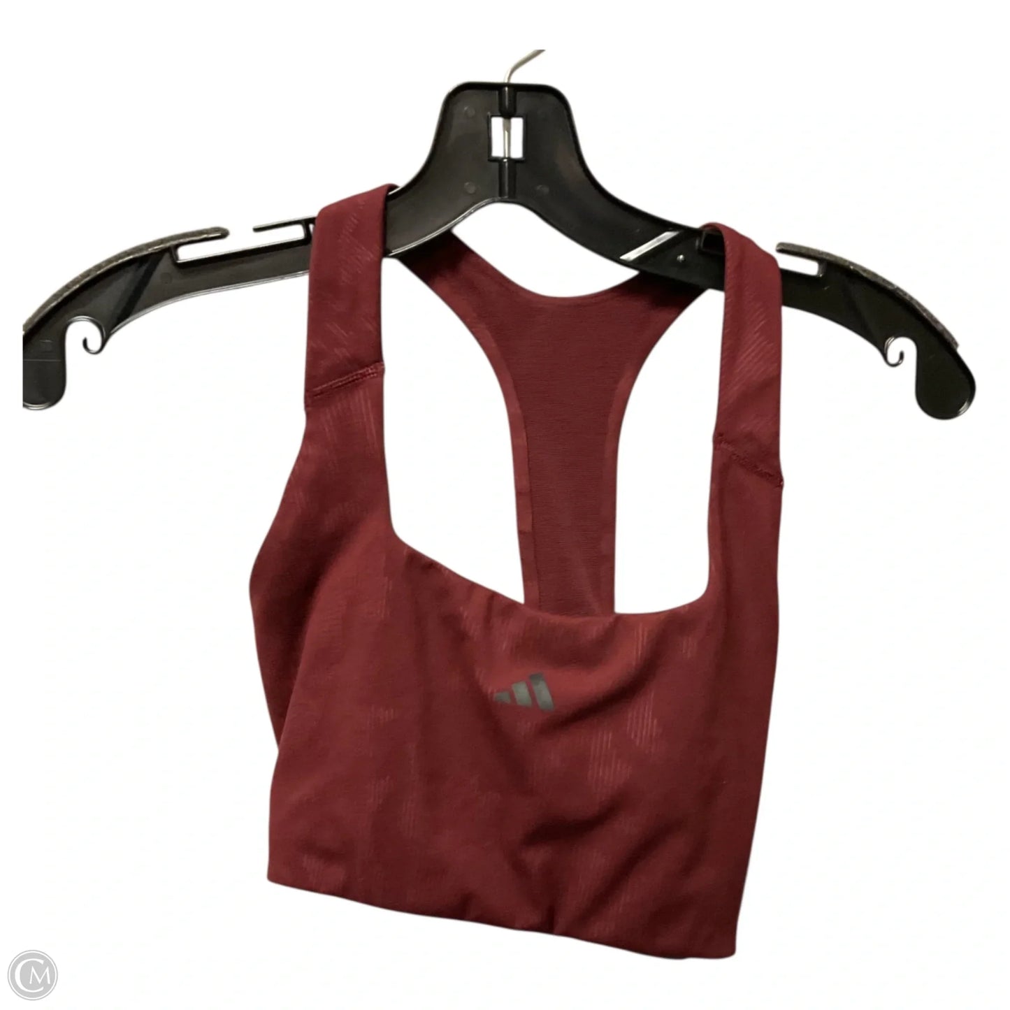 Athletic Bra By Adidas In Red, Size: S