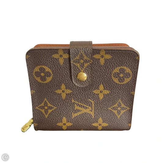 Wallet Luxury Designer By Louis Vuitton, Size: Small