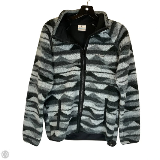 Jacket Fleece By Columbia In Grey, Size: S
