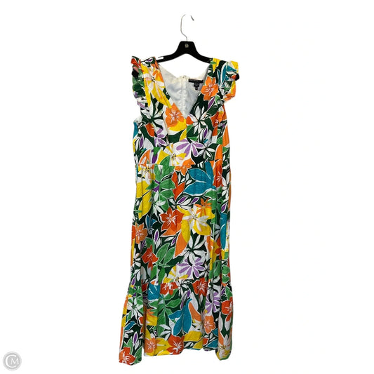 Dress Casual Maxi By Maggy London In Floral Print, Size: 16