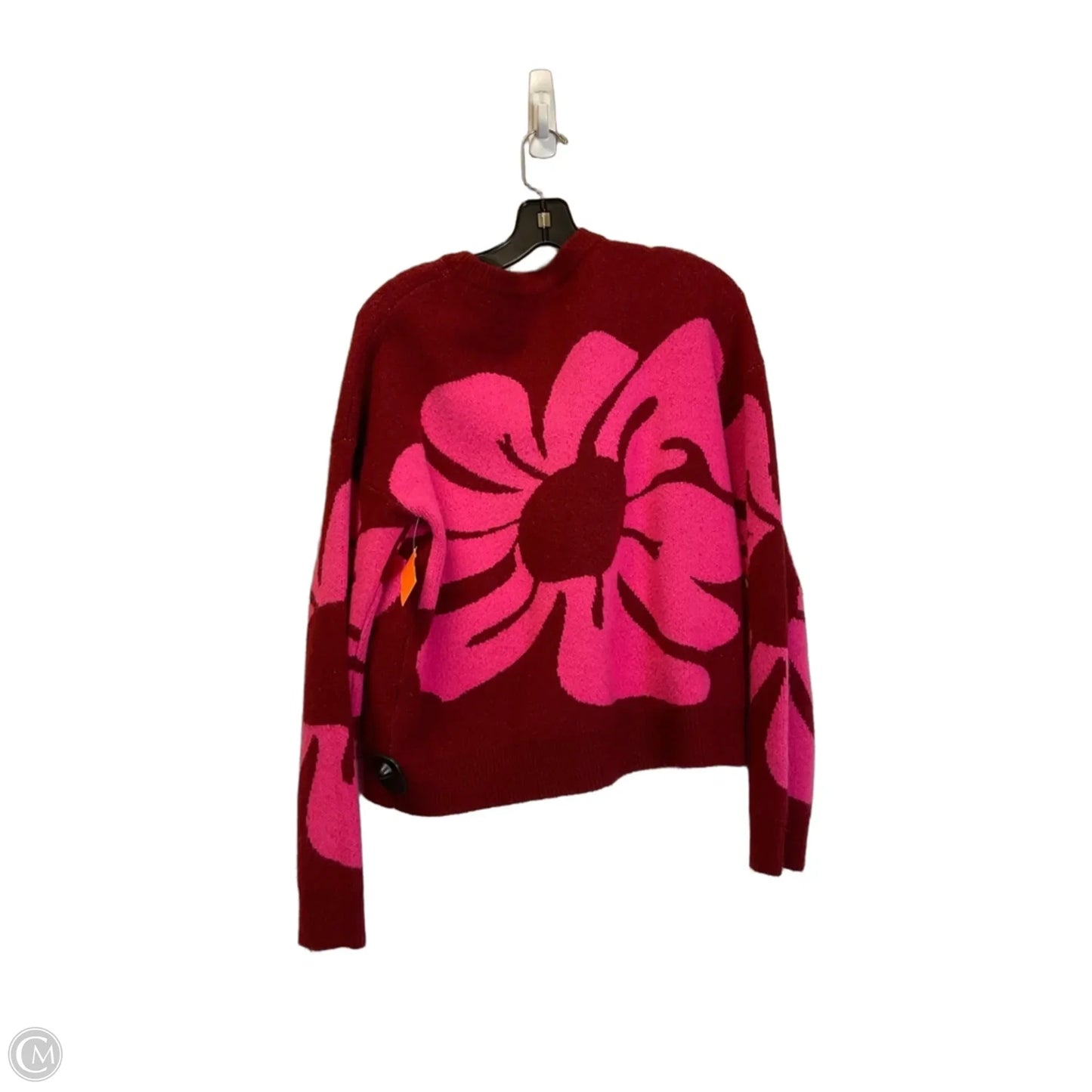 Sweater By Thml In Pink & Red, Size: Xl