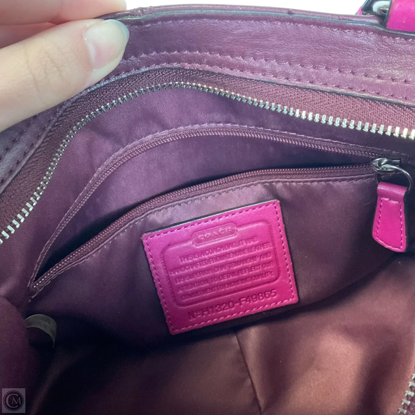 Crossbody Designer By Coach, Size: Small