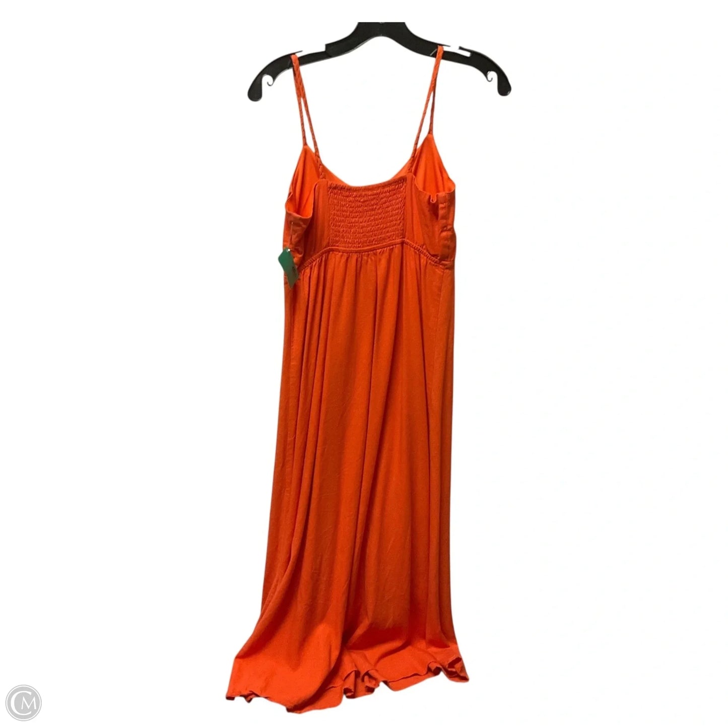 Dress Casual Midi By Monteau In Orange, Size: Xs