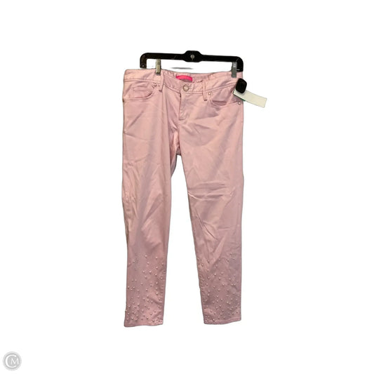 Pants Designer By Lilly Pulitzer In Pink, Size: 8
