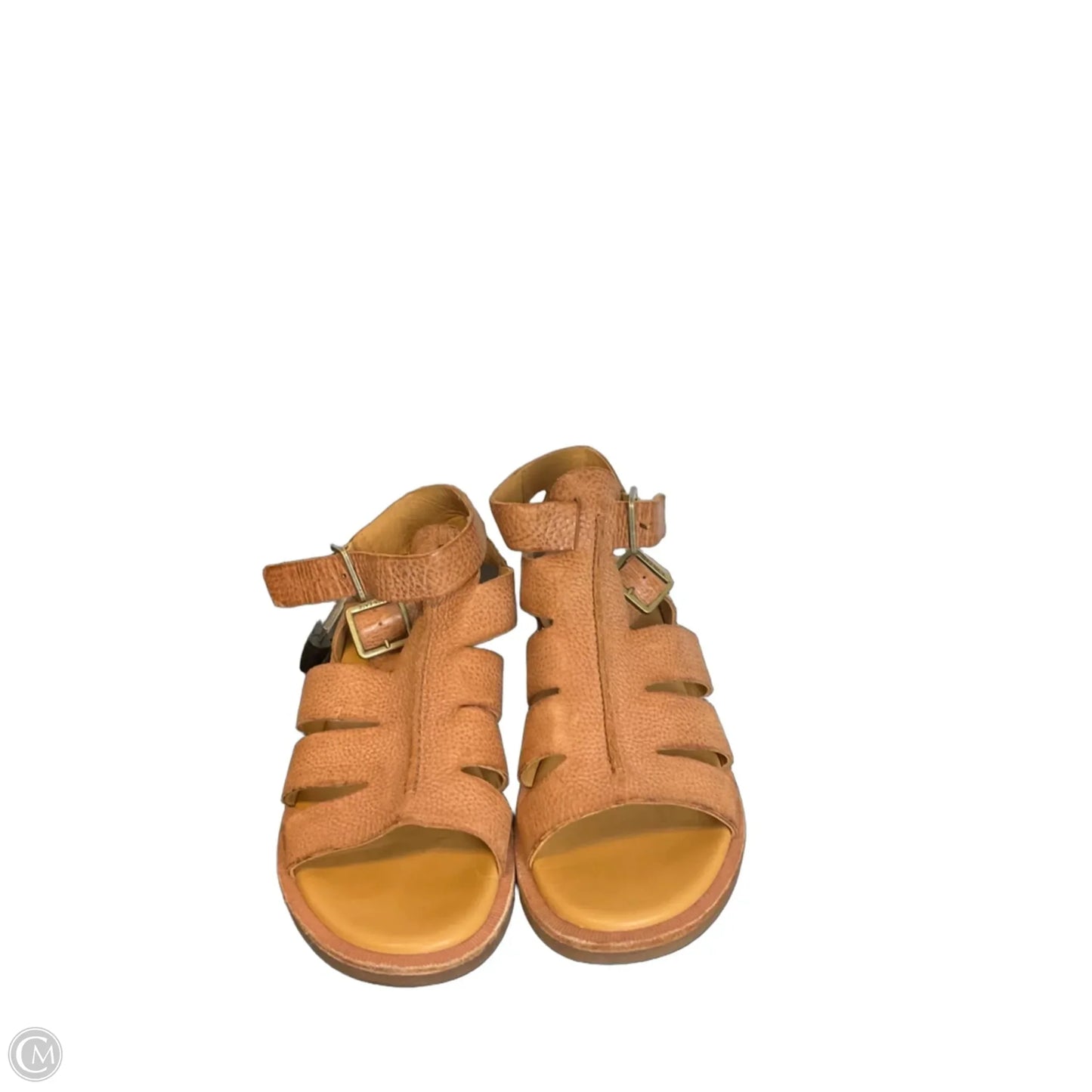 Sandals Flats By Kork Ease In Brown, Size: 8