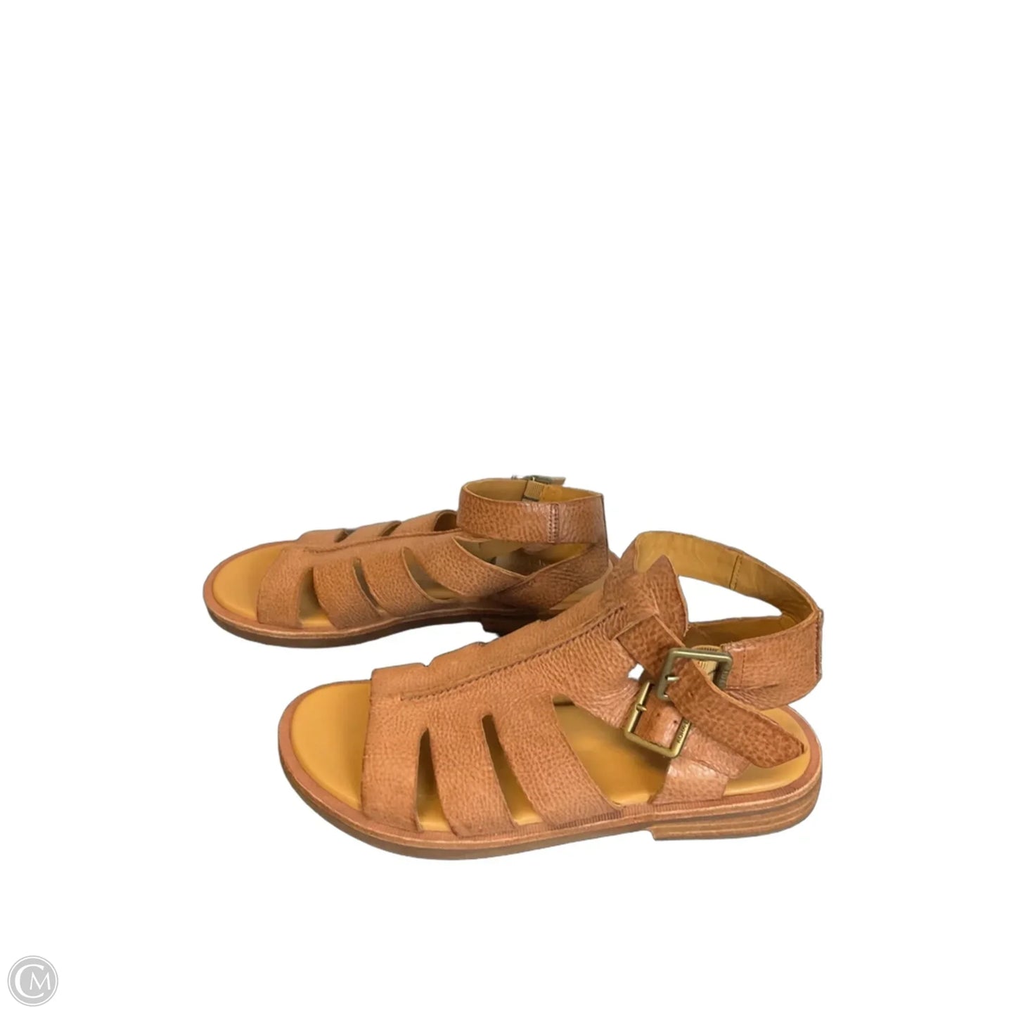 Sandals Flats By Kork Ease In Brown, Size: 8