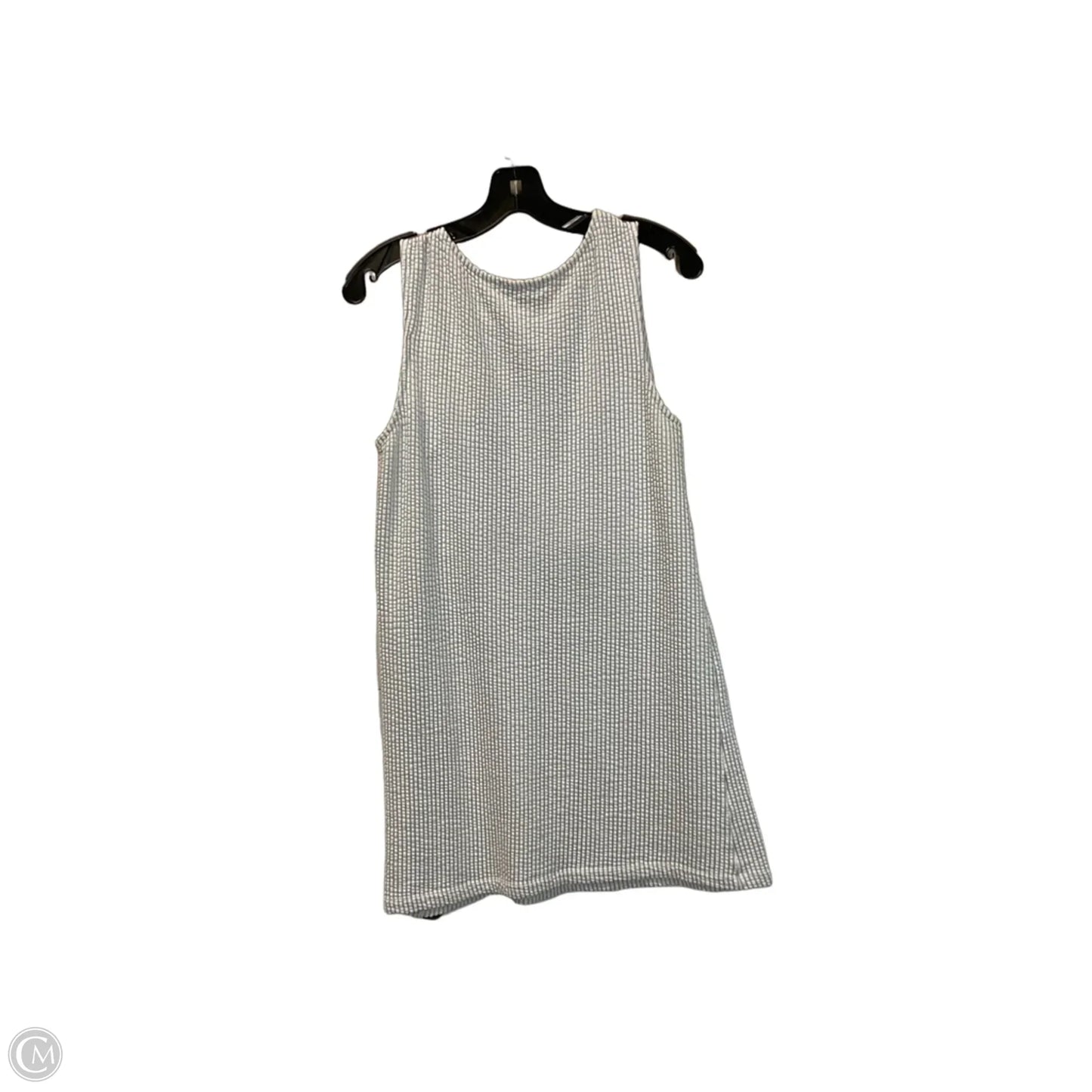 Dress Casual Short By Green Envelope In Blue & White, Size: M