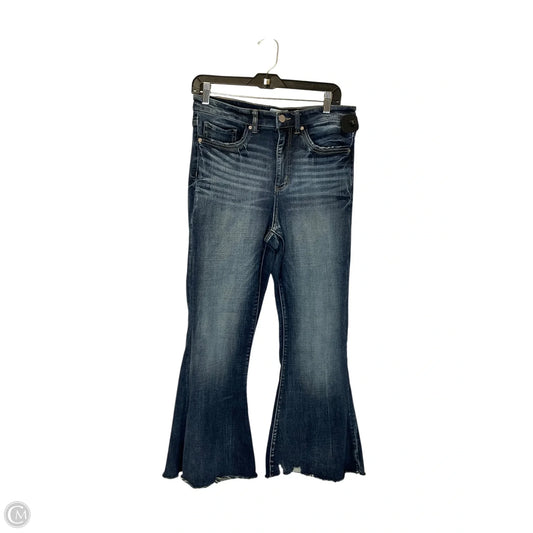 Jeans Flared By Bke In Blue Denim, Size: 4