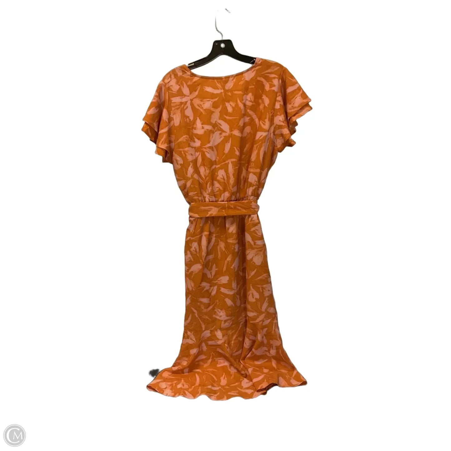 Dress Casual Maxi By A New Day In Orange, Size: Xl