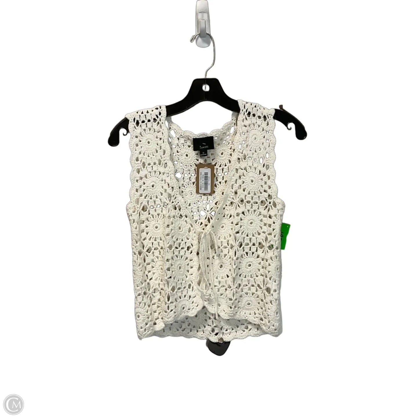Vest Other By Lumiere In White, Size: M