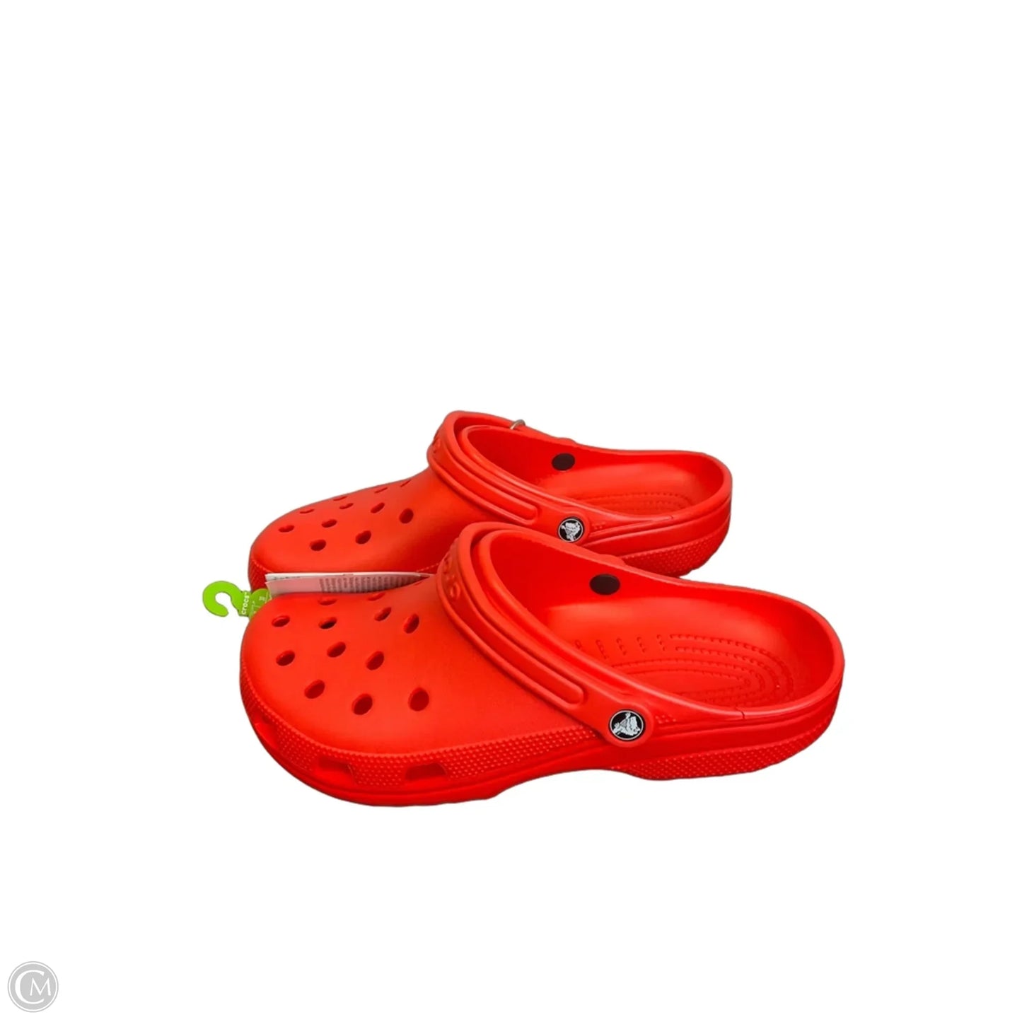 Shoes Flats By Crocs In Red, Size: 12