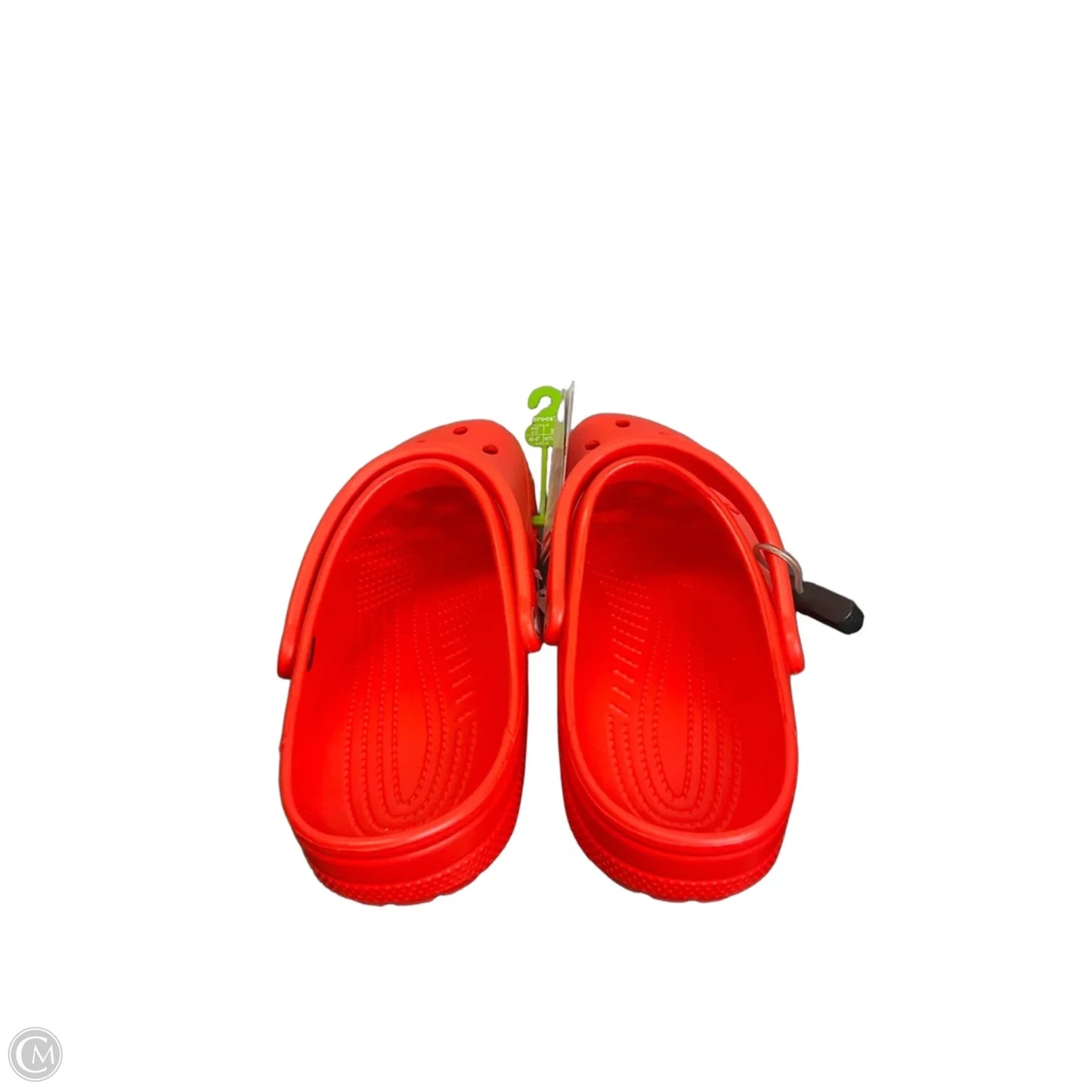 Shoes Flats By Crocs In Red, Size: 12