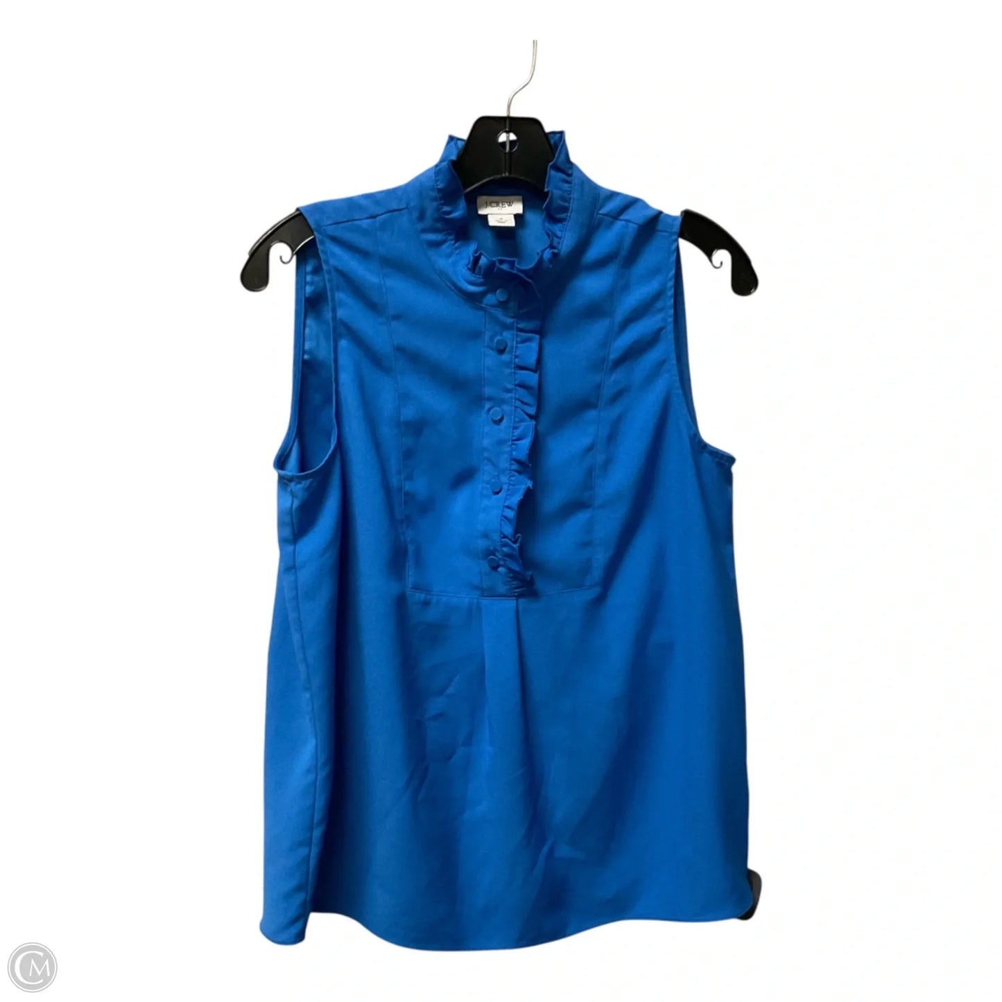 Top Sleeveless By J. Crew In Blue, Size: S