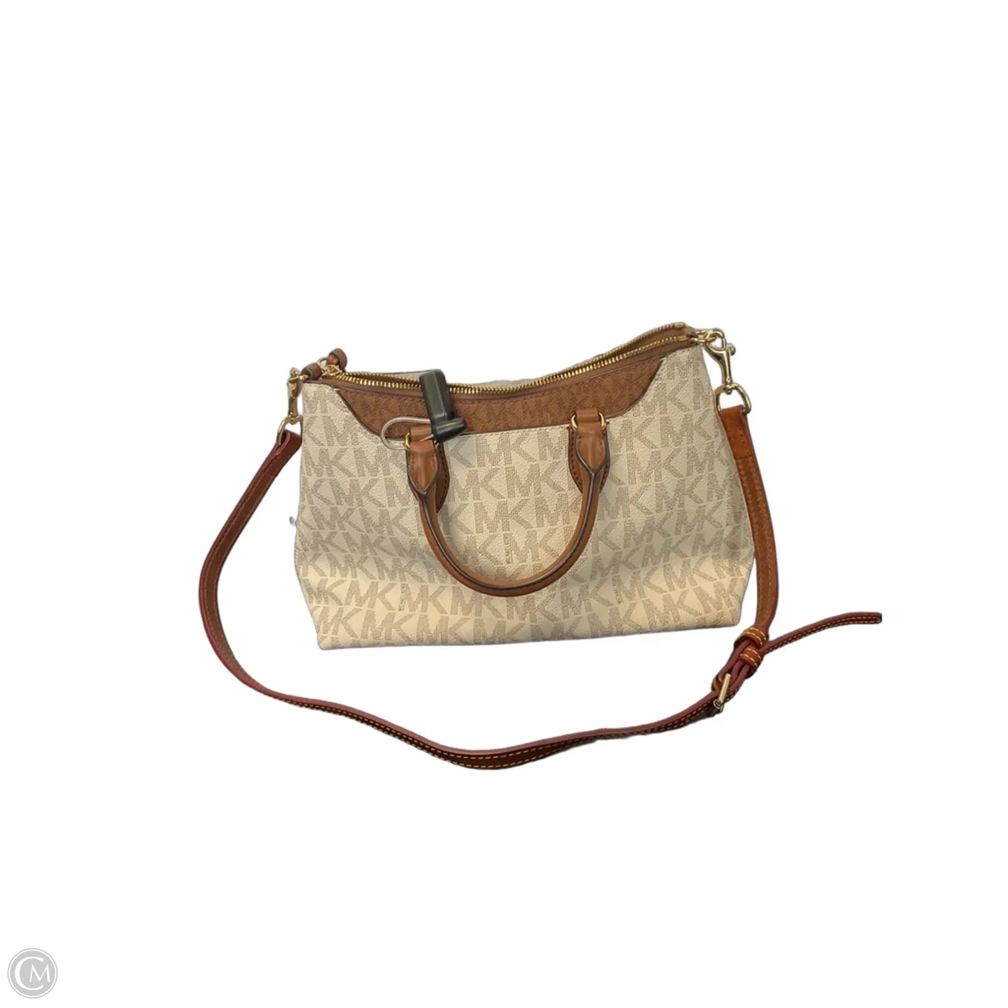 Crossbody Designer By Michael Kors, Size: Medium