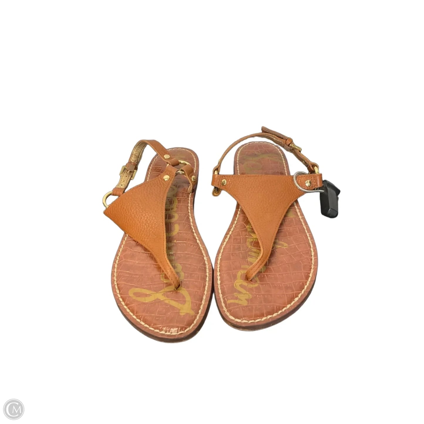 Sandals Flats By Sam Edelman In Brown, Size: 7.5