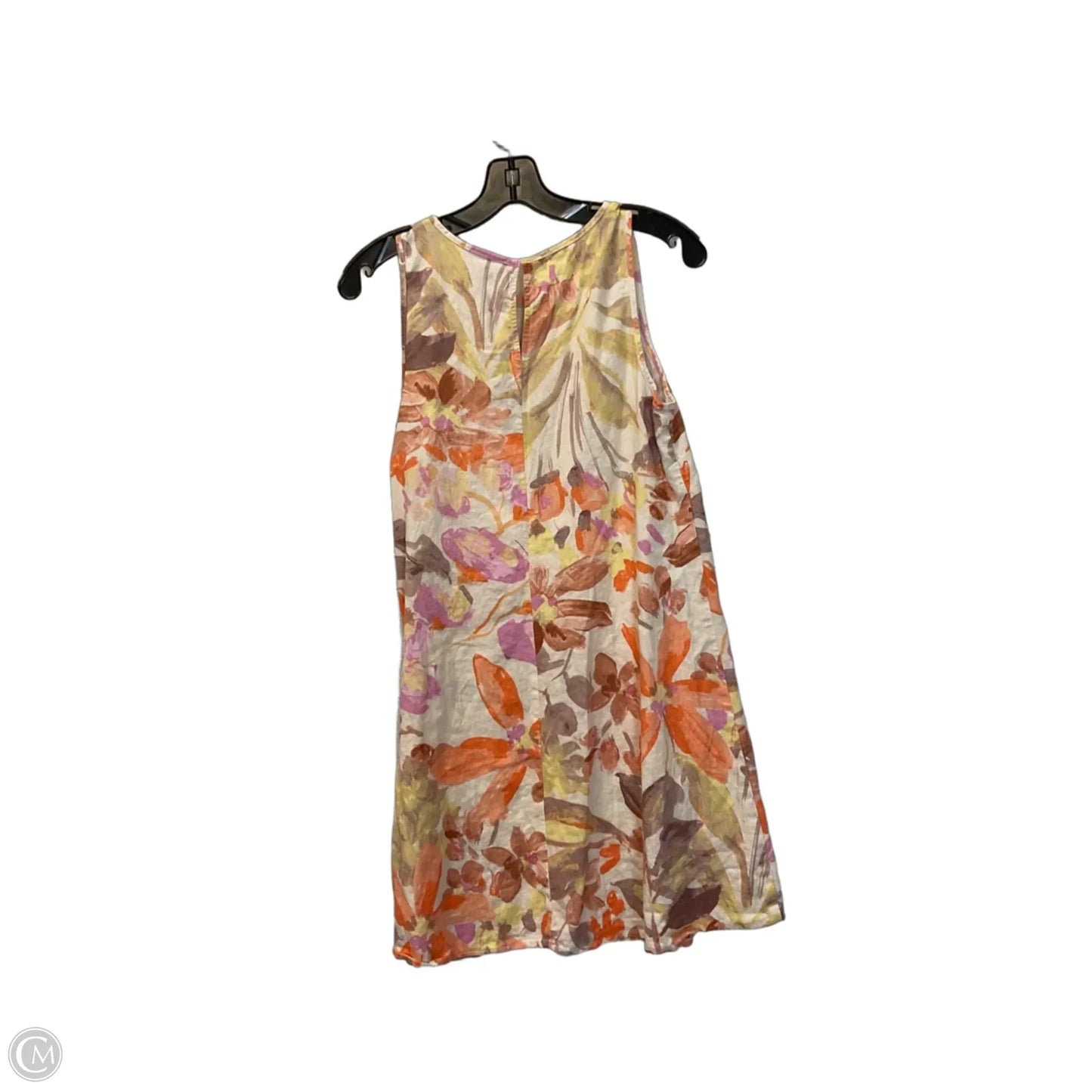Dress Casual Short By London Times In Orange, Size: M