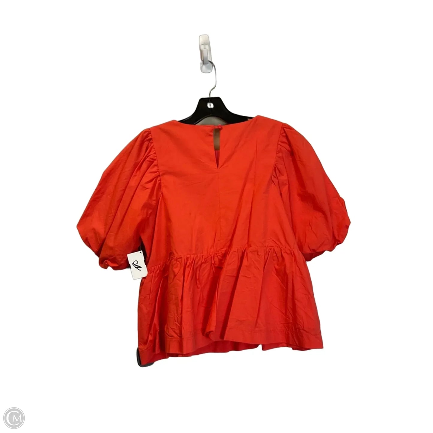 Top Short Sleeve By &merci In Orange, Size: M