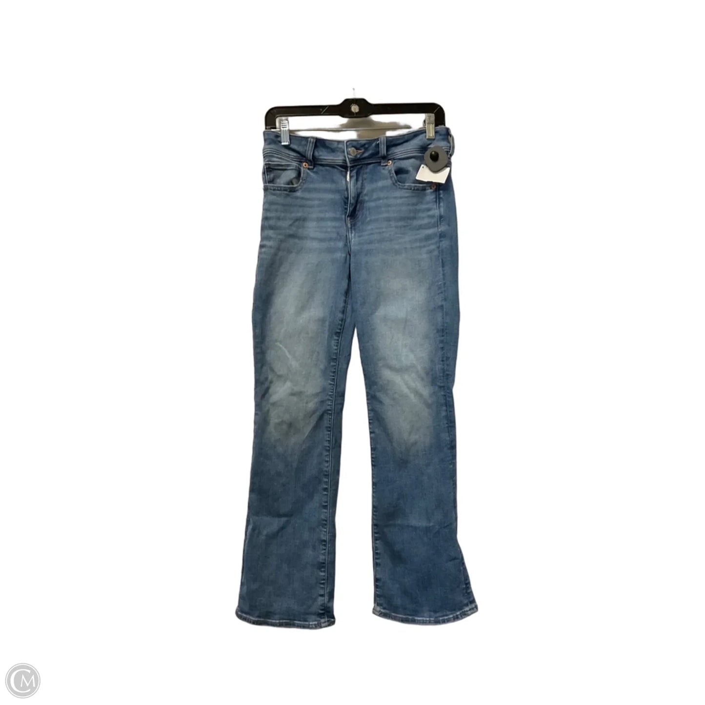 Jeans Boot Cut By American Eagle In Blue Denim, Size: 6