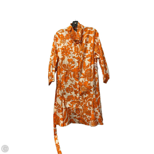 Dress Casual Short By Cynthia Steffe In Orange, Size: Xl