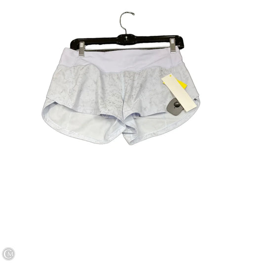 Athletic Shorts By Lululemon In Blue, Size: 4