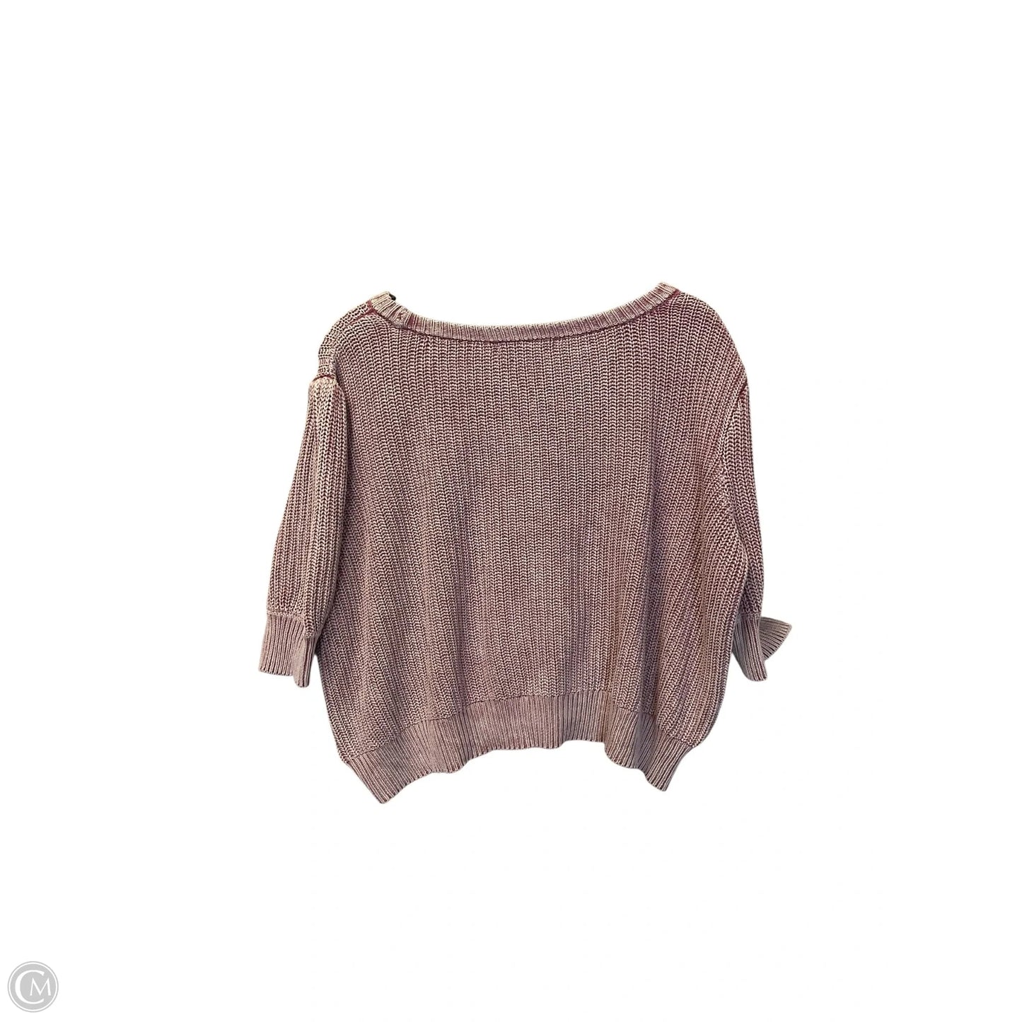 Top Short Sleeve By Clothes Mentor In Pink, Size: L