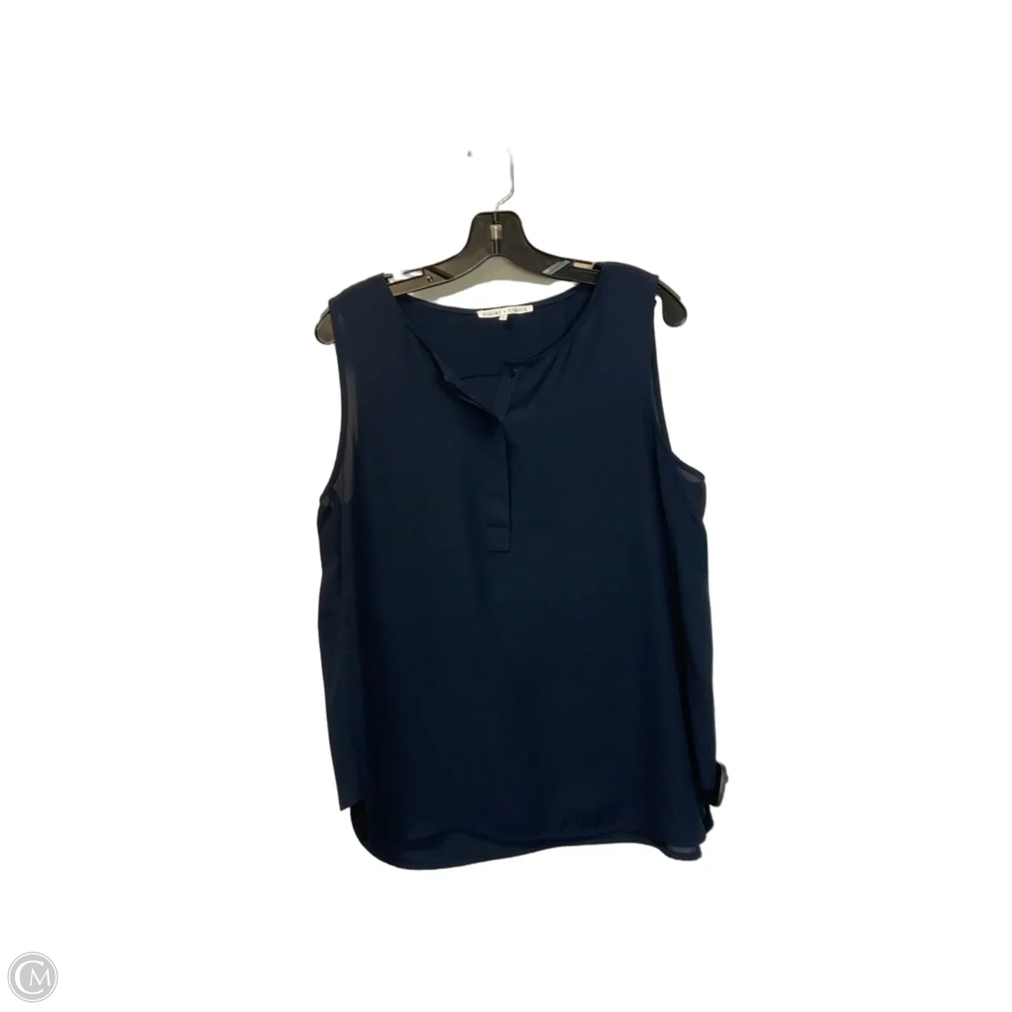 Top Sleeveless Basic By Violet And Claire In Blue, Size: L