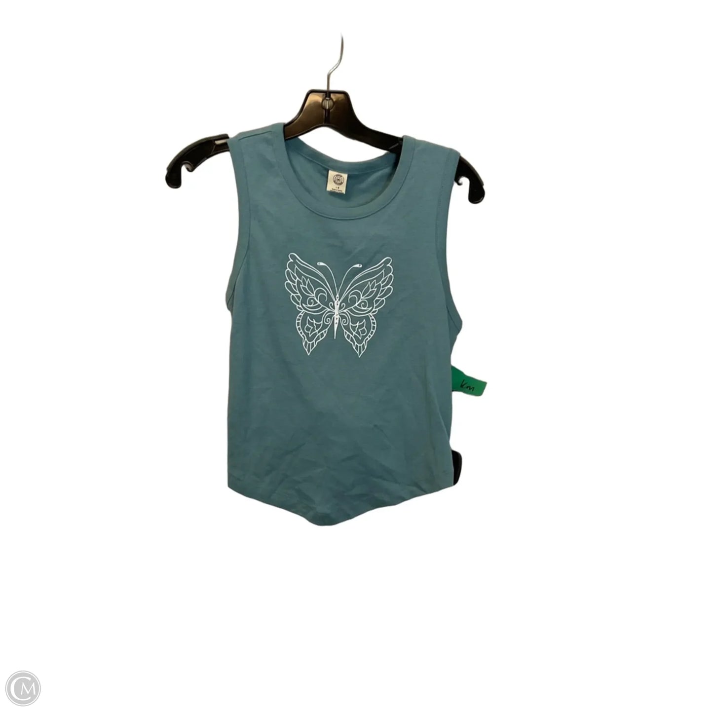 Top Sleeveless By Urban Outfitters In Blue, Size: L