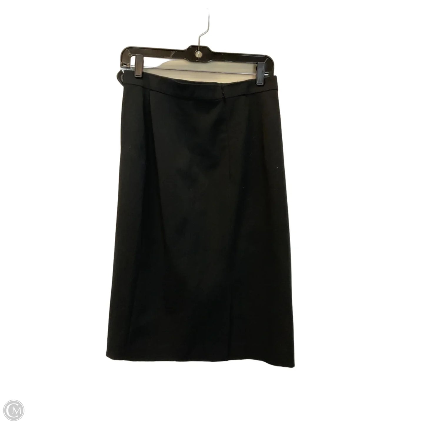 Skirt Midi By Ann Taylor In Black, Size: 4