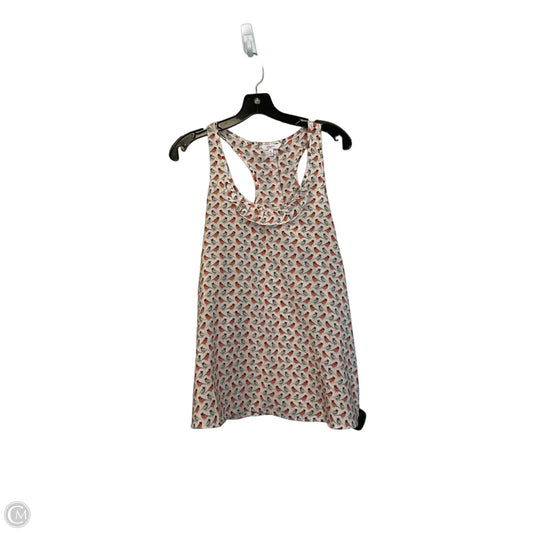 Top Sleeveless By Clothes Mentor In Orange & Tan, Size: Xl
