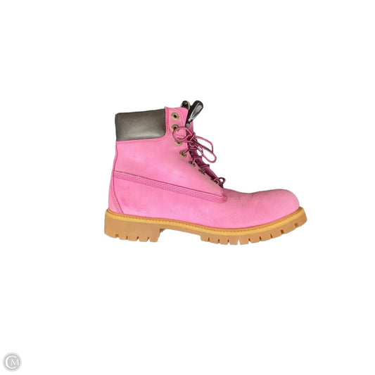 Boots Combat By Timberland In Pink, Size: 8.5