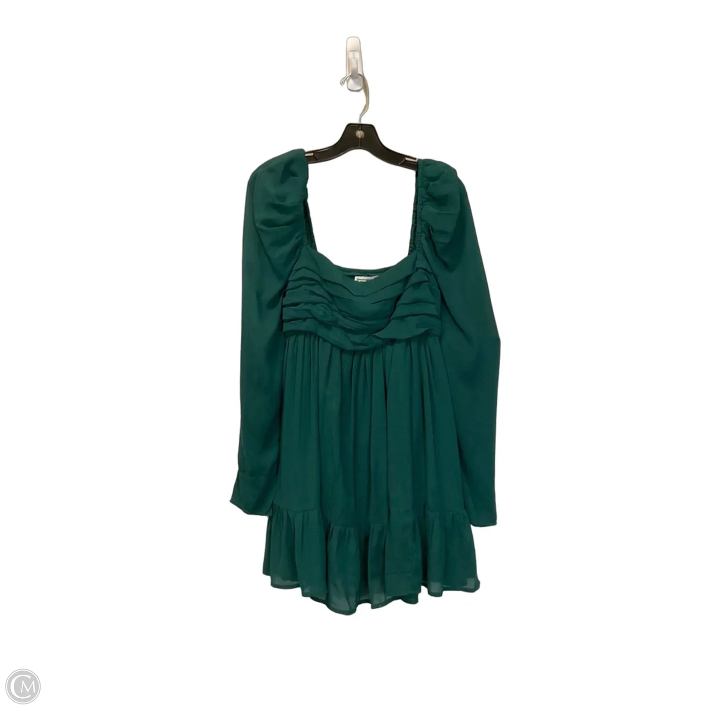 Dress Casual Short By Abercrombie And Fitch In Green, Size: S
