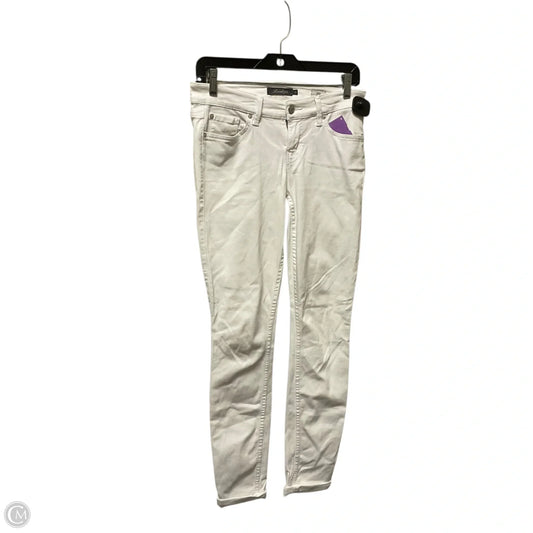 Jeans Skinny By Level 99 In White Denim, Size: 2