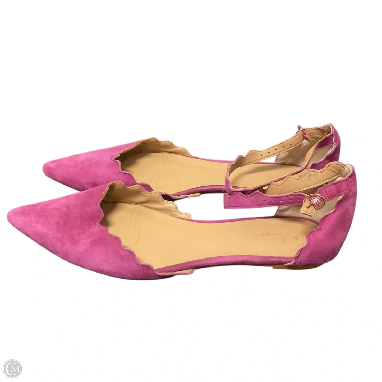 Sandals Flats By Anthropologie In Pink, Size: 9