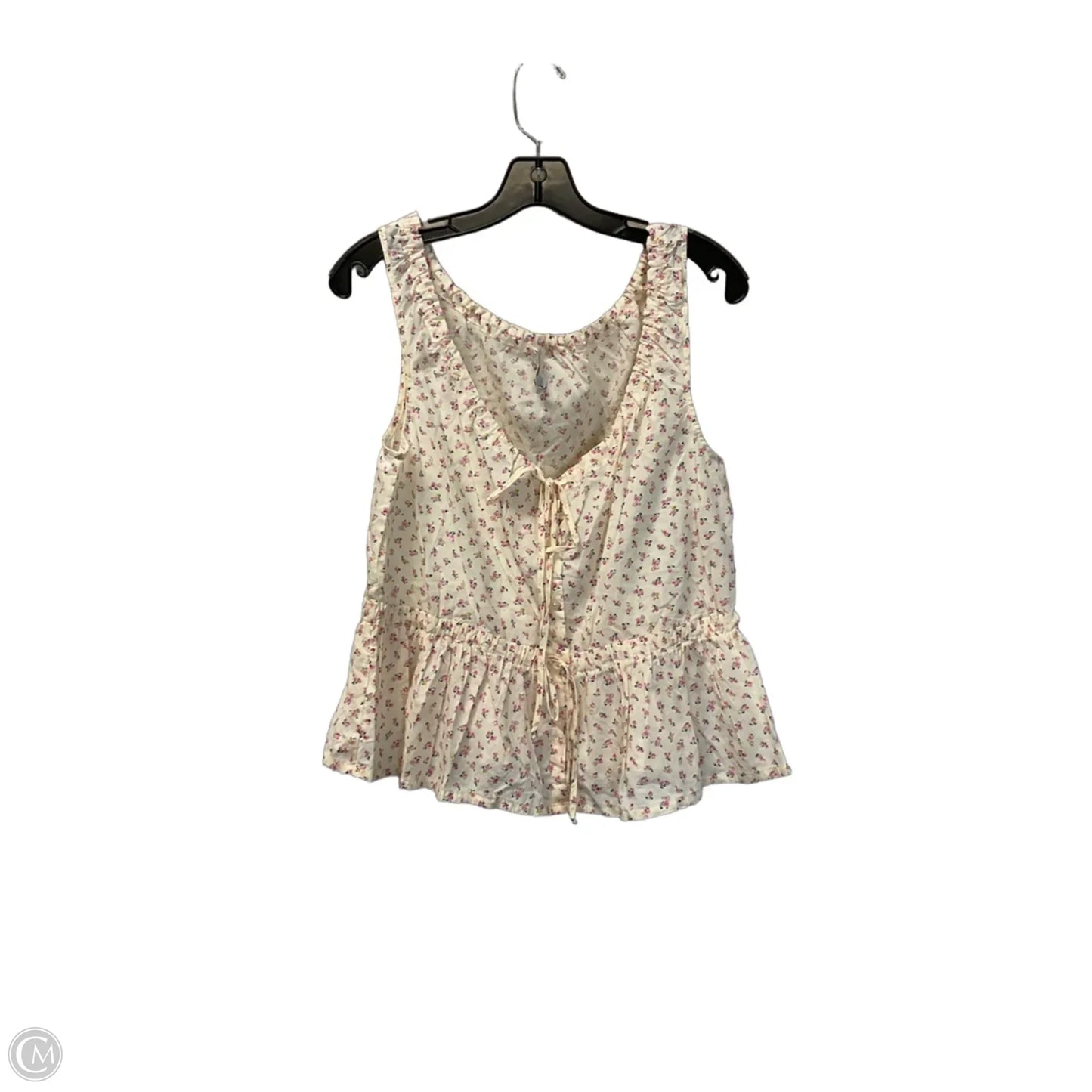Top Sleeveless By Madewell In Cream, Size: S