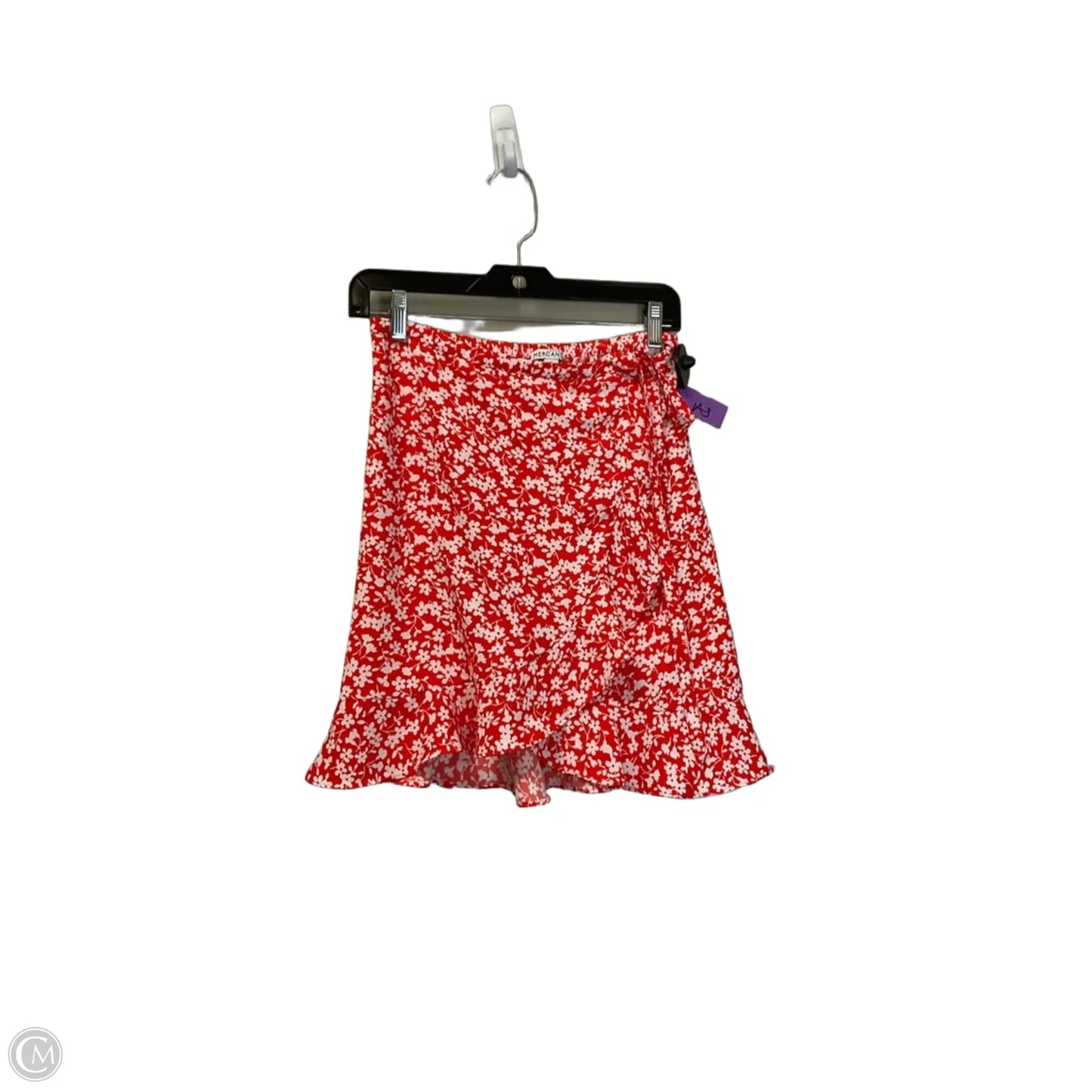 Skirt Midi By J. Crew In Orange, Size: S