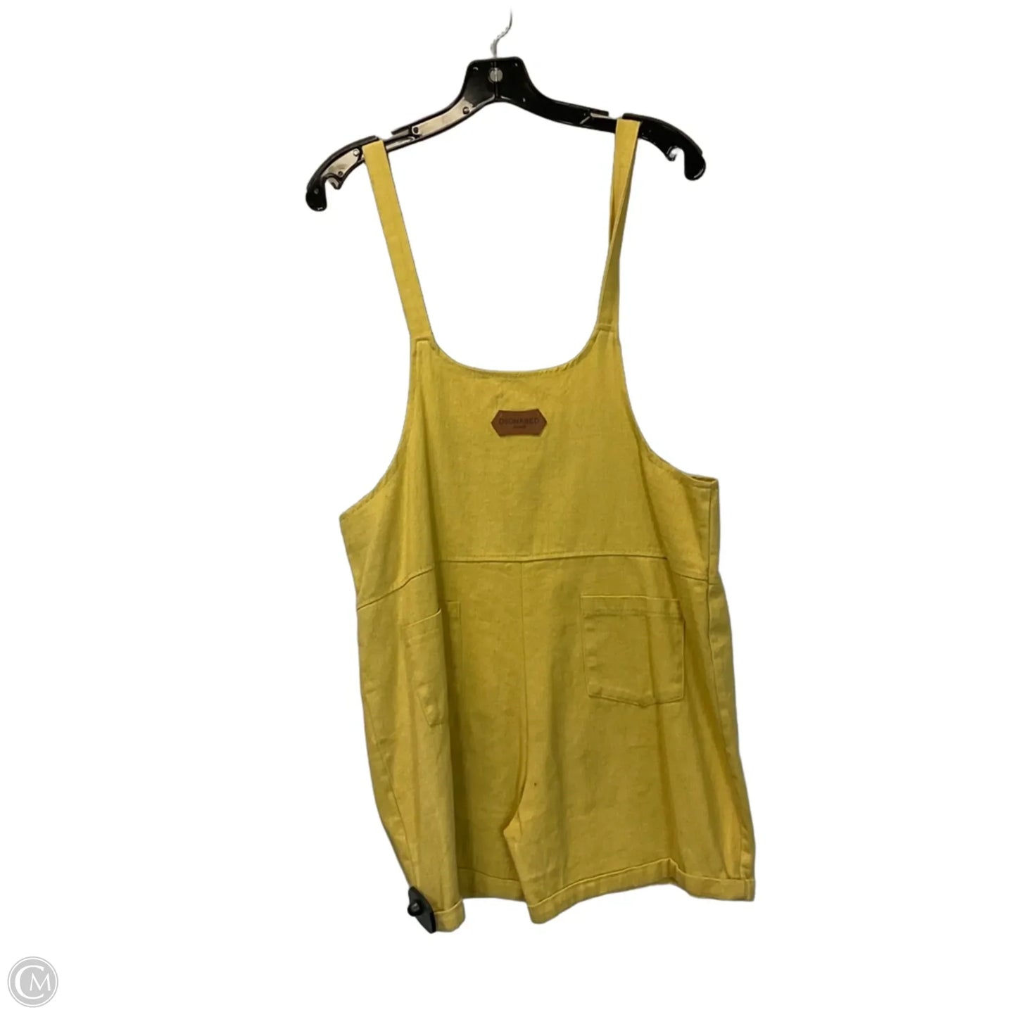 Jumpsuit By Clothes Mentor In Yellow, Size: 12