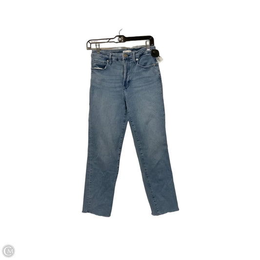 Jeans Skinny By Good American In Blue Denim, Size: 6
