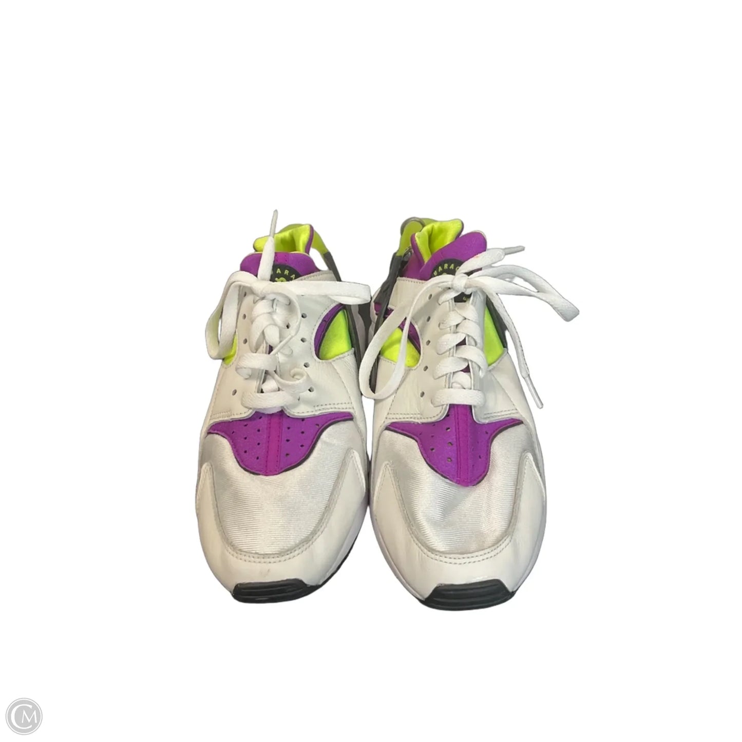 Shoes Sneakers By Clothes Mentor In Green & White, Size: 10